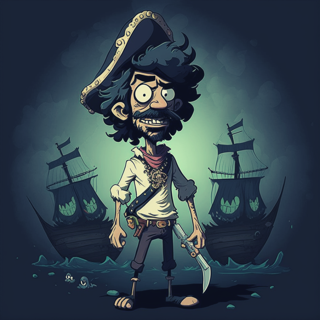 Aaron Swartz as a Pirate